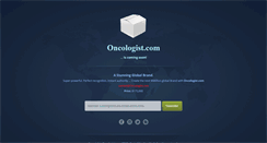 Desktop Screenshot of oncologist.com
